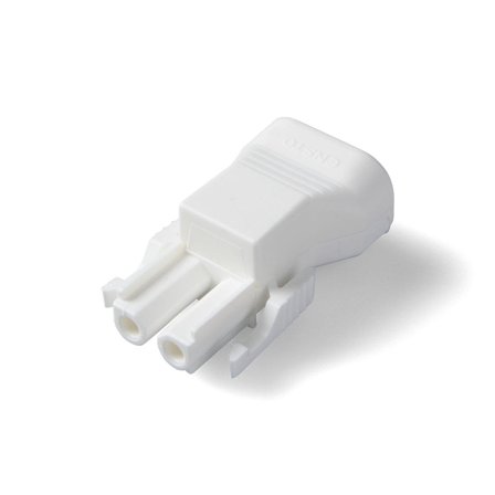 Ensto NAC22S.W Hylskontakt 2 poler Vit, Anslutningsdon & kablar