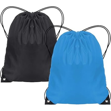 Snøreposer, Svømme PE-poser Snøre Gymnastiktaske til Børn Voksne Snøre Svømme Sportstaske til Skole Sport Svømning Gymnastik Rejse