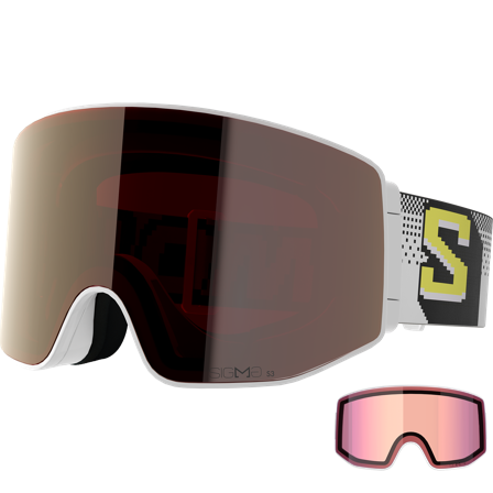 Salomon - Skibriller Skibriller Sentry Prime Sigma +1lens - White