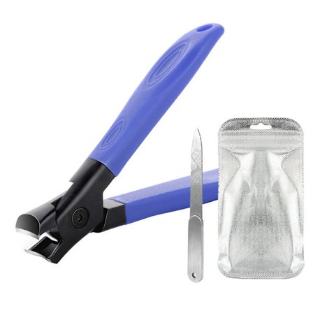 Kraftig negleklipper til tykke tånegle Blue