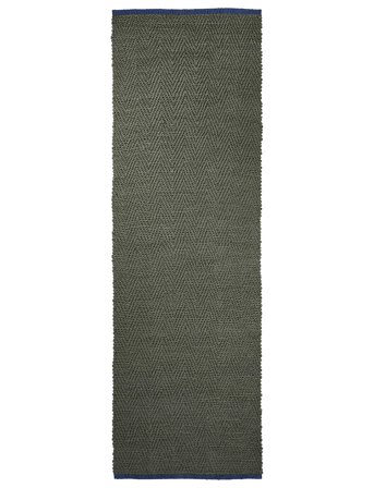 Mette Ditmer Notes Runner, Large - Green - 80X 245CM