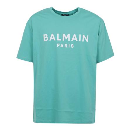 Balmain T-Shirts Blå, Herre