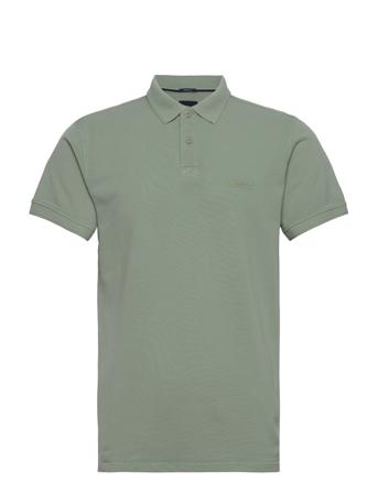 G/D Superflex Polo Piqué Polos Short-sleeved Grønn Lindbergh*Betinget Tilbud