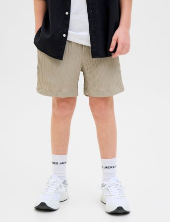 Jack & Jones Jpstjaiden Jjmassimo Jogger Shorts Jnr - Beige - 152