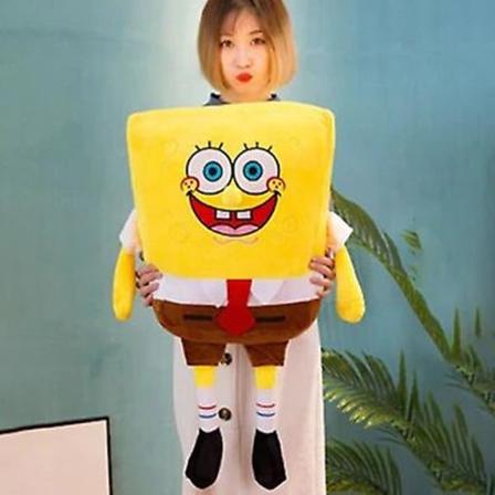 Spongebob Firkant Patrick Stjerne Plys Legetøj Blødt Tegneserie Dyr Dukke Til Børn Animation Dukker Børn Fødselsdag Gave Hjem Indretning A 75cm