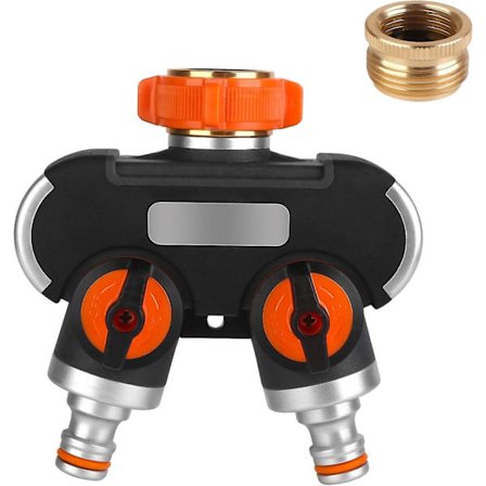 2-veis vannfordeler - 3/4" og 1/2" vannfordeler med justerbare uttak