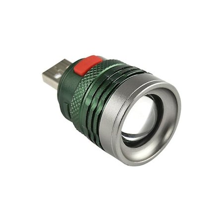 Korkea laatu Usb Led Camping Light Portable 3 Modes Mini Extendable Flashlight 1pcs(valkoinen valo)