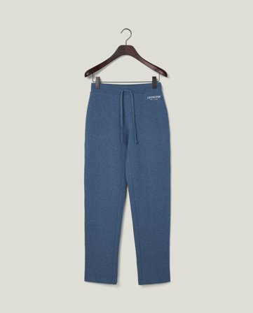 Lexington Classic logo jersey bukser, blå melange