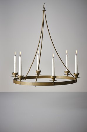 Jotex - ROSENDAL lysekrone Gull - Kjøp Dekorativ julebelysning hos Jotex