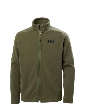 Jr Daybreaker 2.0 Jacket Outerwear Fleece Outerwear Fleece Jackets Kakigrønn Helly Hansen*Betinget Tilbud