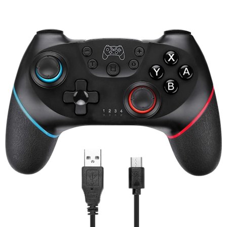 Switch Langaton Bluetooth-ohjain PRO värinällä 6-akselinen somatosensorinen Switch Langaton ohjain Kumipäällysteinen yksityinen malli
