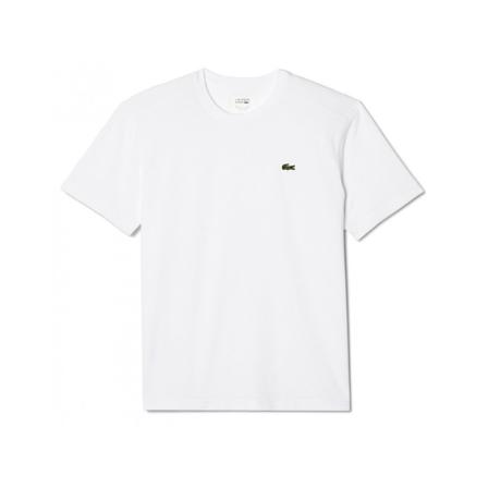Lacoste, T-Shirts Wit, Heren, Maat:L