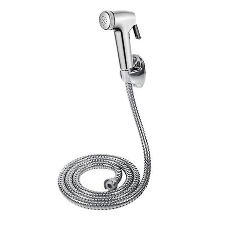 Universal håndholdt bidet-sprøyte med slangeholder Bidet-rengjøringsarmatursett
