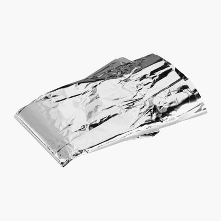 Biltema - Aluminiumsbelagt Polyeten Steppe 140 x 220 cm, Praktisk for Vandreturer, Villmarkseventyr og i Bilen, Lett å Bære