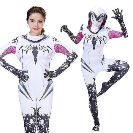 IC Venom Gwen Spiderman Body Vuxen Barn Halloween Cosplay Kostumer CNMR 100