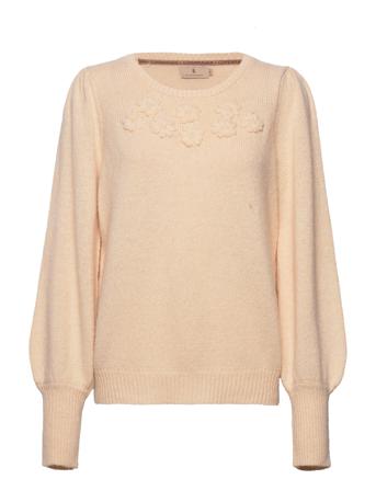 B. Copenhagen Pullover-Knit Heavy Pullover Beige Brandtex