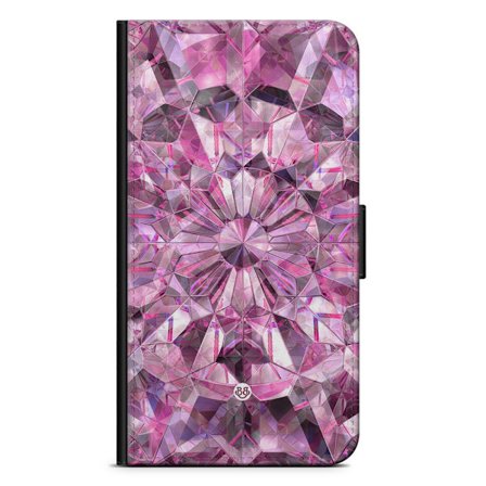 Bjornberry iPhone 14 Plus Fodral - Rosa Kristaller