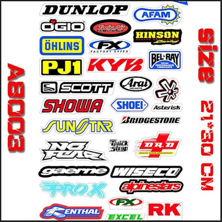 Honda Yamaha Suzuki Kawasaki Klistermærker | Suzuki Motorcykel Dekaler Klistermærker - Dekaler & Klistermærker