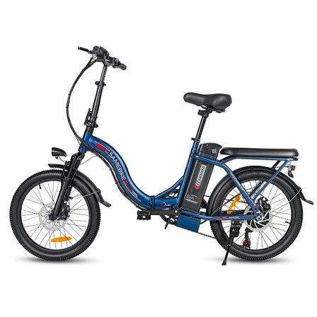 SAMEBIKE CY20 Vikbar Elektrisk Stadscykel, 20" Ekerhjul, 350W 36V 13Ah