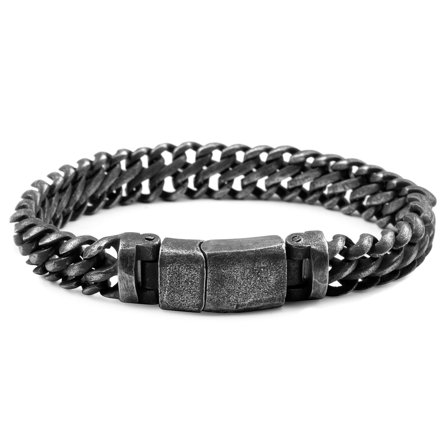 Curb Link Chain Stainless Steel Bracelet for Men - Steel bracelets