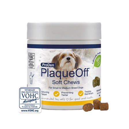 ProDen Plaque Off - Softchews liten hund 120 biter - Hund - Hundegodbiter & tyggebein - Dental tyggebein & tanntyggebein - ZOO.no