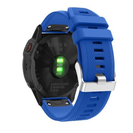 Sport Silikon Armband Garmin Blå