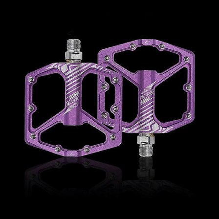 ENLEE MTB Cykelpedal Aluminiumlegering Bred Flad XC DH Cykelpedal Ultralet Cykelpedal BMX Dele