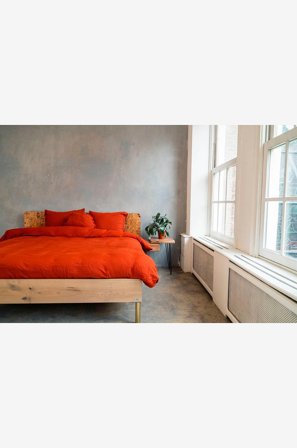 Kayori - Påslakanset - Nikko - 3 delar - Röd - Påslakanset - 220X220 - Från Homeroom