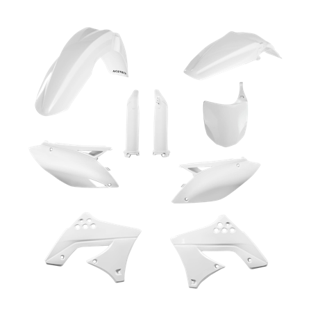 Kit Plastiche Completo Acerbis Kawasaki Bianco - Kawasaki KX 250F 2009-2012