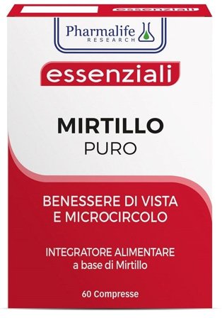 Pharmalife Mirtillo Puro 60 Compresse