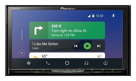 PIONEER Car Media Receiver Black 50 W
