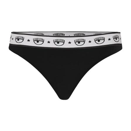 Chiara Ferragni Collection pack 2 Undertøj Sort, Dame Trusser