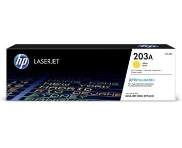 HP-LaserJet 203A yellow toner-HP 203A Gul tonerkassett-Printing ink, toner & paper-Toner til printer