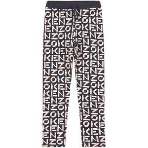 Kids - Kenzo Kids Charcoal Logo Print Leggings 10 Years - Bottoms - 10 years - Grey