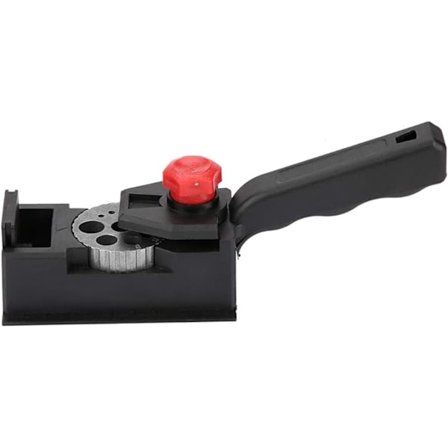 10 størrelser dyvelhulsstyresæt, 3-12mm metalbøsning, ligehulsbor