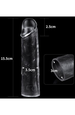 Kjøp Flawless Clear Penis Sleeve - Penisforlenger/Sleeve | God pris