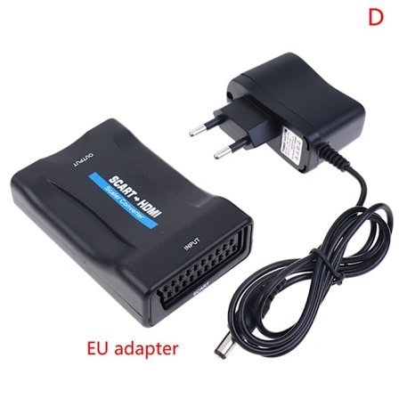 1080P Scart till HDMI-omvandlare eller exklusiv videoadapter för HDTV EU-adapter