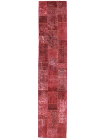 Vintage Liten Patchwork Matta 85X410 Ull