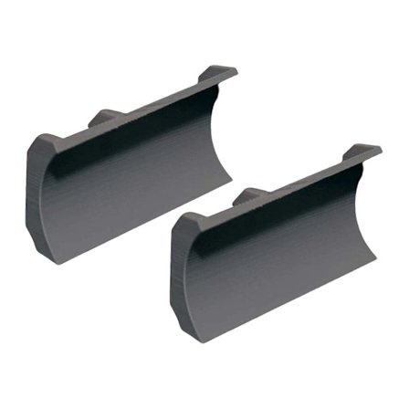 Sneskovl-formede sko accessories, kompatible med Crocs sko; tåhætte accessories kompatible med Crocs sko; sko ikke inkluderet.