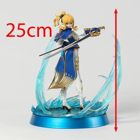 Genshin Impact Jean Gunnhildr Gk Statue Collectible Figure Model Doll Decoration Toy 25cm no box