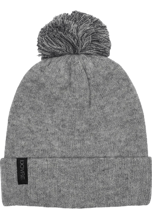 Dovre 100% Merinoull, Mössa, Röd Mössor & hattar Dam Grå ONESIZE