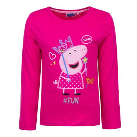 Greta Gris / Peppa Pig Långärmad Tröja - Superfun! 110, Rosa