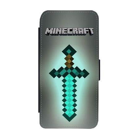 Minecraft Diamantsvärd Samsung Galaxy S10 Plånboksfodral multifärg