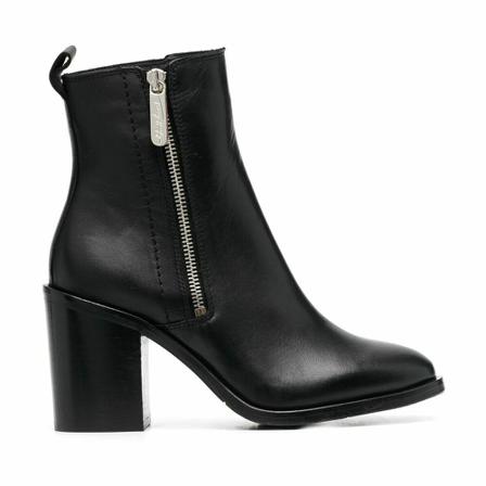 Tommy Hilfiger, Heeled Boots Czarny, Kobieta, Rozmiar: 39 EU