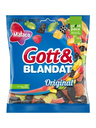 MalacoConfectionery mix with liquorice and fruit flavours 0.45kg