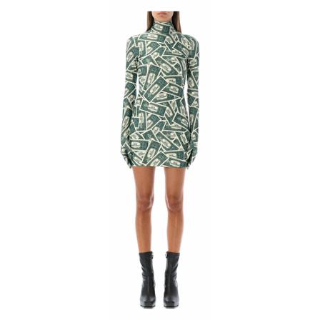 Vetements, Short Dresses Groen, Dames, Maat:S