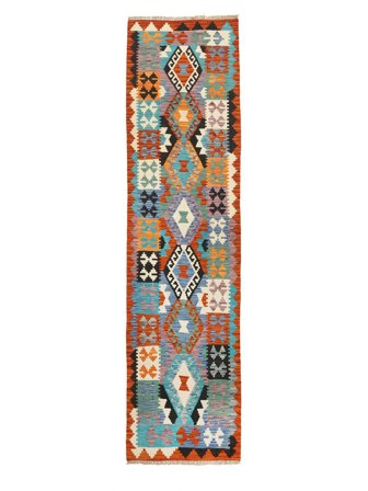 76X292 Koberec Orientální Kelim Afghán Old Style Běhoun (Vlna, Afghánistán)