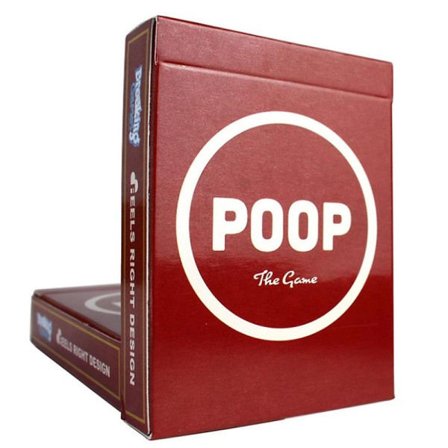 Poop The Game - Roligt Familjevänligt Kortspel - Kul Partyspel - Natt Brädspelspresenter
