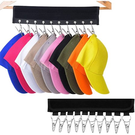 Hatteorganisatorholder for kleshenger, hattehylle for romgarderobe, 10 La