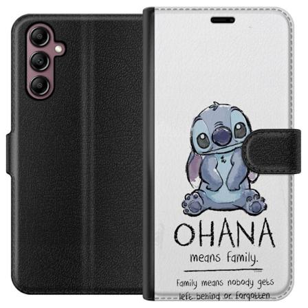 Samsung Galaxy A14 5G Lompakkokotelo Stitch Ohana